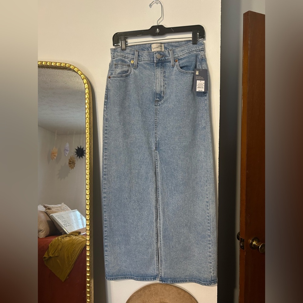 Universal Threads Denim Maxi Skirt